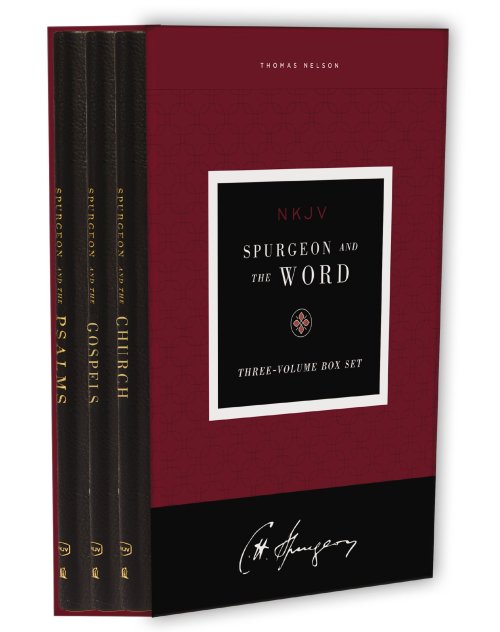 Spurgeon and the Word Box Set (NKJV)