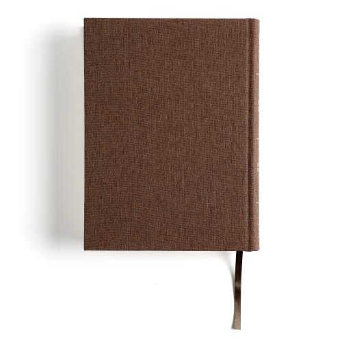 CSB Single-Column Wide-Margin Bible, Cream Cloth Over Board