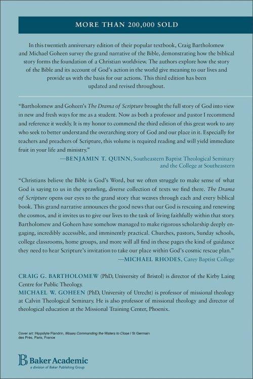 The Drama of Scripture: Finding Our Place in the Biblical Story