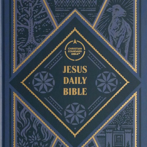 CSB Jesus Daily Bible, Hardcover
