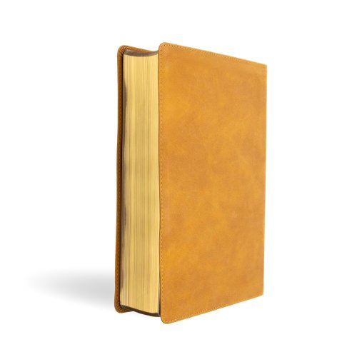 NASB Study Bible, Camel Suedesoft Leathertouch