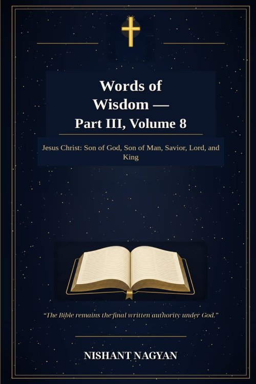 Words of Wisdom - Part III, Volume 8: Jesus Christ: Son of God, Son of Man, Savior, Lord, and King