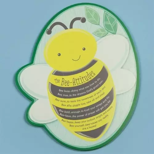 Bee-Attitudes Plaque
