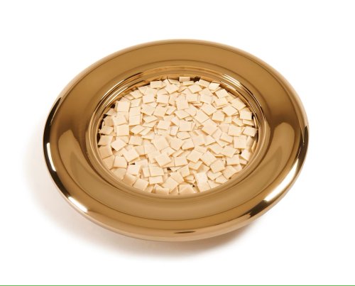 Pack of 200 - 10 mm Gluten Free Square Baked Communion Bread