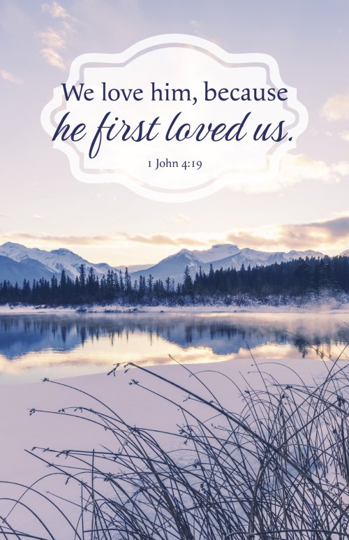 General Worship Bulletin: Because (Package of 100)