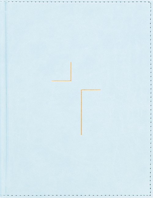 The Jesus Bible, NIV Edition, Leathersoft over Board, Blue, Comfort Print
