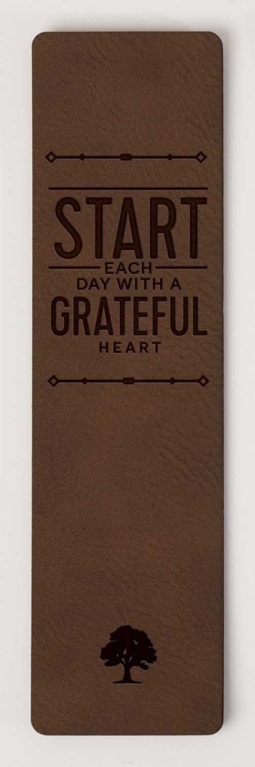 Bookmark-Start Each Day With A Grateful Heart