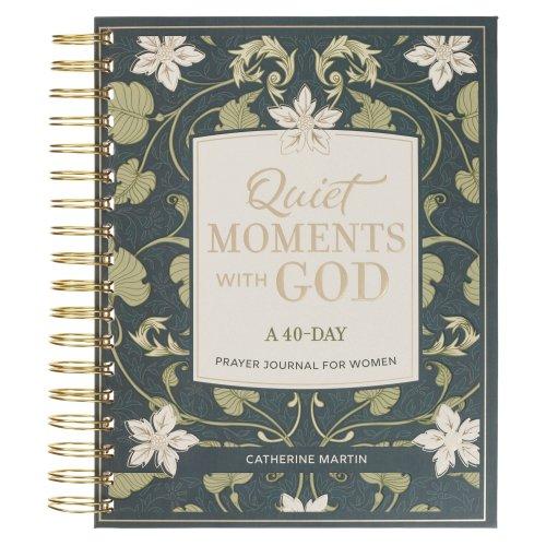 Prayer Journal Quiet Moments with God HC Spiral