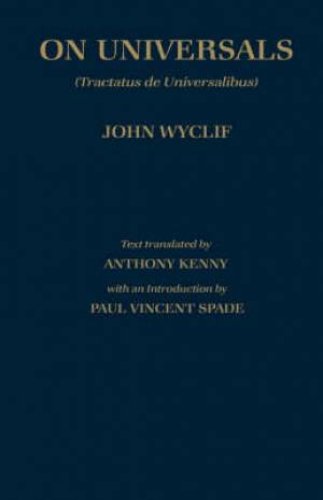 De Universalibus: Volume Ii: On Universals