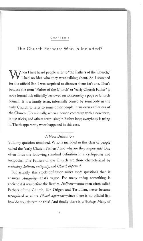 Who Were the Church Fathers?