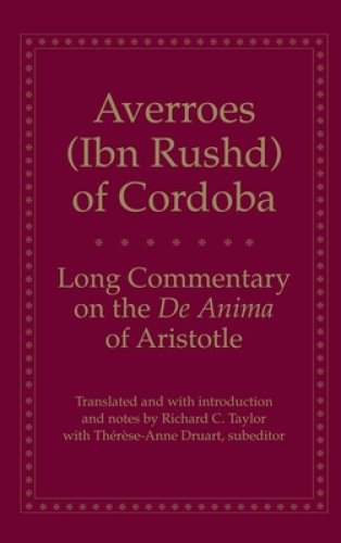 Long Commentary On The De Anima Of Aristotle