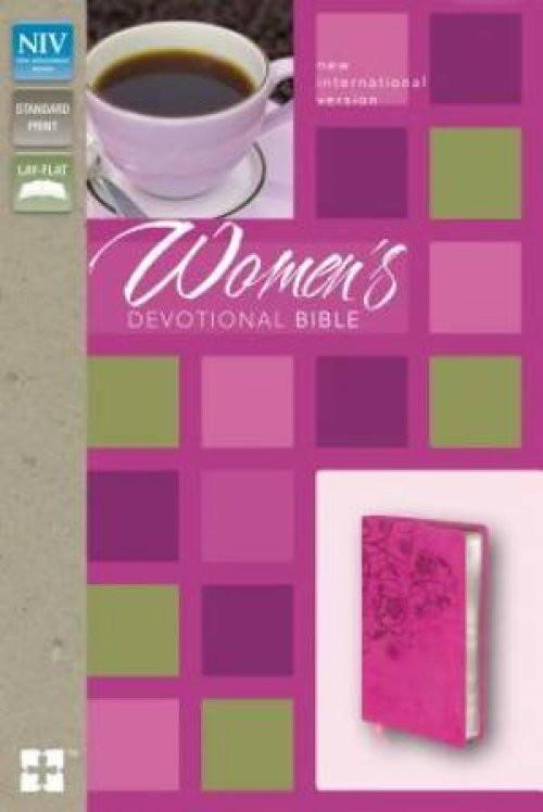 NIV, Women's Devotional Bible, Imitation Leather, Pink
