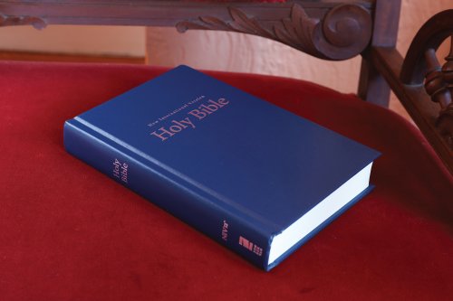 NIV, Church Bible (Value Pew Bible), Hardcover, Blue