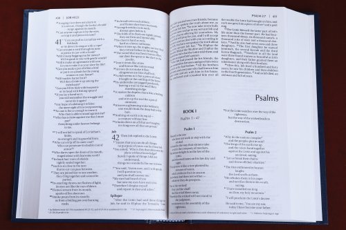 NIV, Church Bible (Value Pew Bible), Hardcover, Blue
