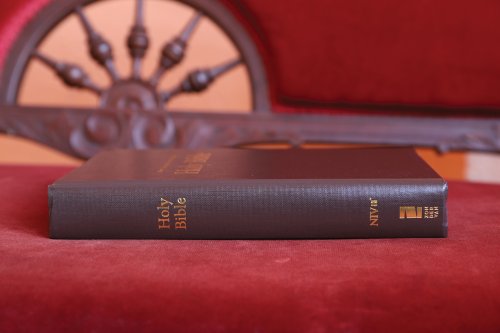 NIV, Church Bible (Value Pew Bible), Hardcover, Brown