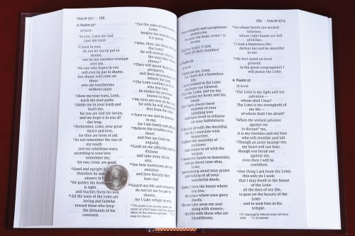 NIV, Pew and Worship Bible, Large Print, Hardcover, Burgundy