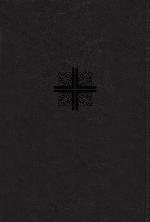 NIV, KJV, NASB, Amplified, Parallel Bible, Leathersoft, Black