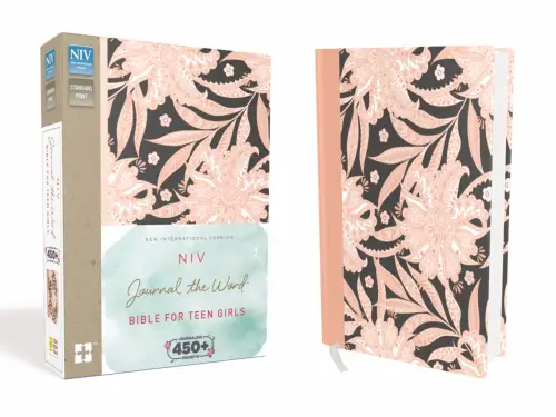 NIV Journal The Word Bible For Teen Girls, Pink Floral