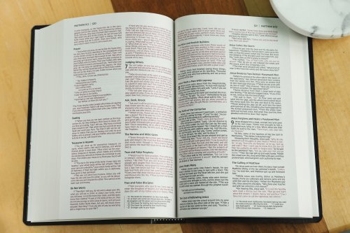 NIV Gift and Award Bible, Leather-Look, Black, Red Letter Edition