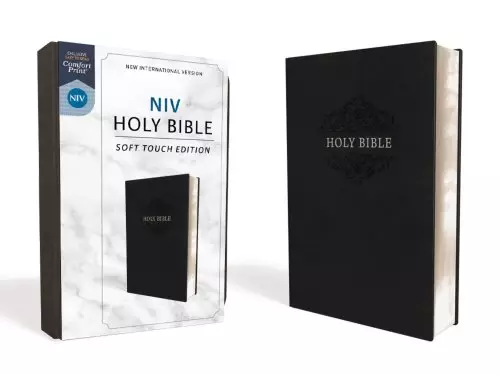 NIV, Holy Bible, Soft Touch Edition, Leathersoft, Black,