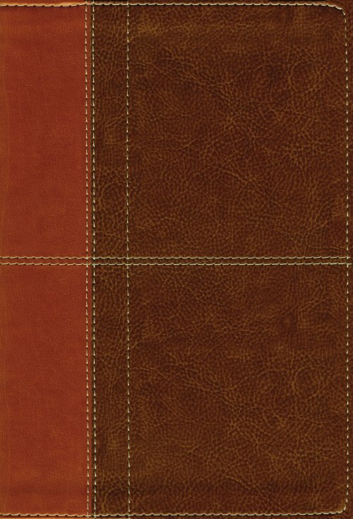 NIV, Life Application Study Bible, Third Edition, Leathersoft, Brown, Red Letter, Thumb Indexed