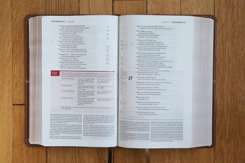 NIV, Life Application Study Bible, Third Edition, Personal Size, Leathersoft, Brown, Red Letter