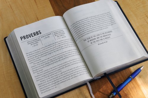 The Jesus Bible, ESV Study Bible, Leathersoft, Black