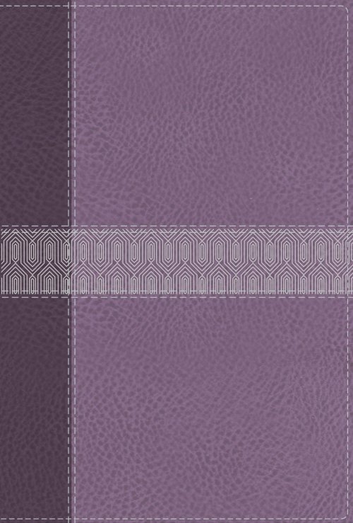 NIV, Giant Print Compact Bible, Leathersoft, Purple, Red Letter, Comfort Print