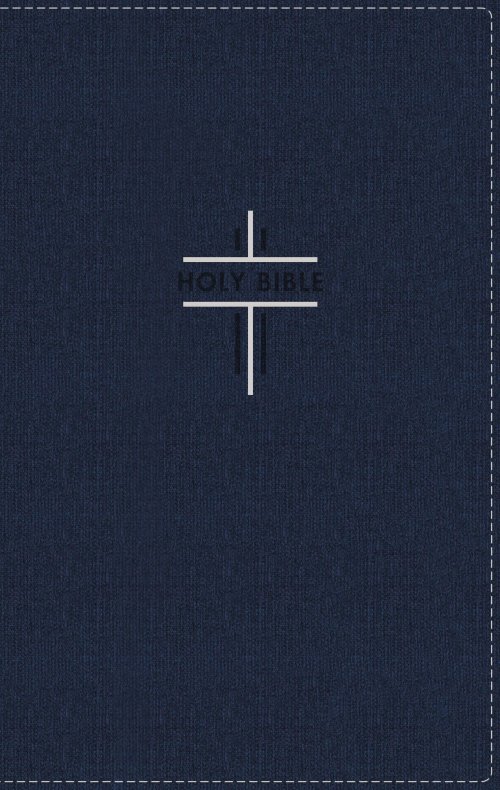 NIV, Bible for Teens, Thinline Edition, Leathersoft, Blue, Red Letter, Comfort Print