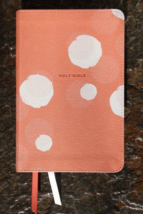 NIV, Teen Study Bible (For Life Issues You Face Every Day), Compact, Leathersoft, Peach, Comfort Print