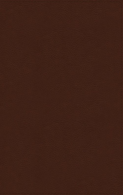 NASB, Thinline Bible, Genuine Leather, Buffalo, Brown, Red Letter, 1995 Text, Comfort Print