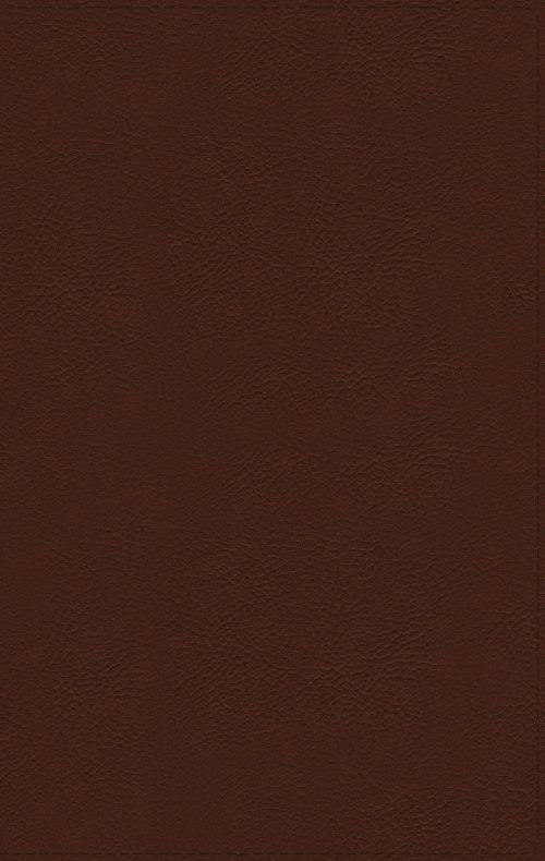 NASB, Classic Reference Bible, Genuine Leather, Buffalo, Brown, Red Letter, 1995 Text, Comfort Print
