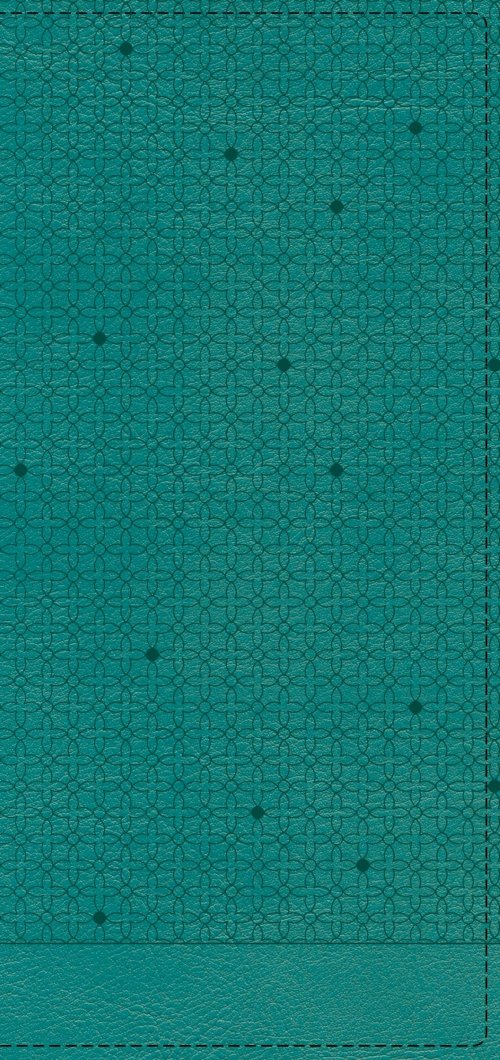 NIV Slim Bible, Teal, Imitation Leather, Thinline, Pocket, Red Letter, Comfort Print, Ribbon Marker