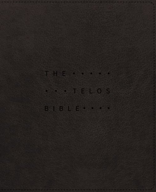 NIV, The Telos Bible, Leathersoft, Charcoal, Comfort Print