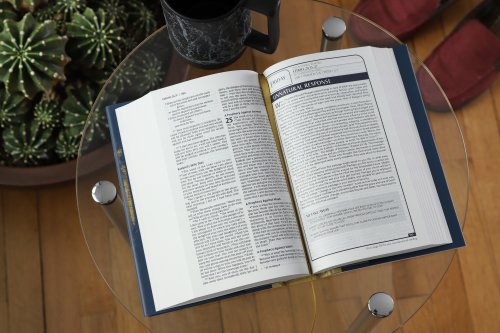 NIV, Men's Devotional Bible, Hardcover, Comfort Print