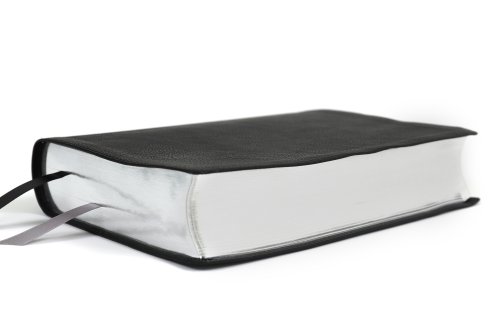 NIV Side-Column Reference Bible (Deep Study at a Portable Size), Personal Size, Leathersoft, Black, Comfort Print