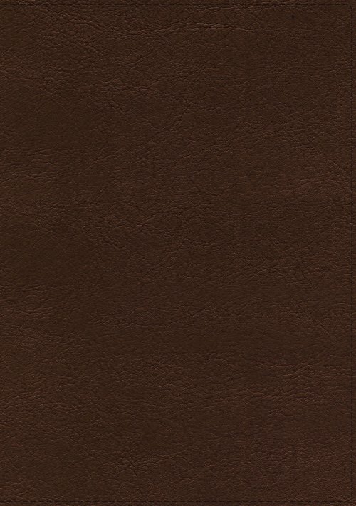 ESV, Thompson Chain-Reference Bible, Leathersoft, Brown, Red Letter, Thumb Indexed