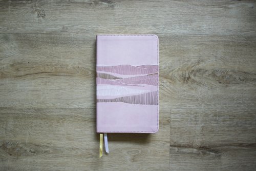 NIV, Thinline Bible, Leathersoft, Pink, Red Letter, Comfort Print