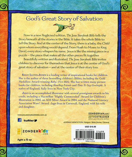The Jesus Storybook Bible - Anglicised Edition