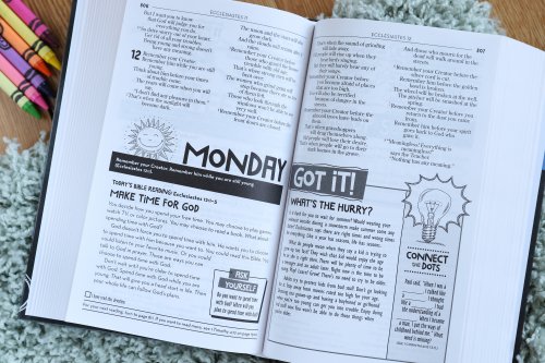 Kids' Devotional Bible, Nirv