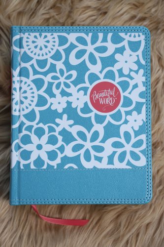 NIV Beautiful Word Coloring Bible for Girls, Leathersoft Over Board, Teal