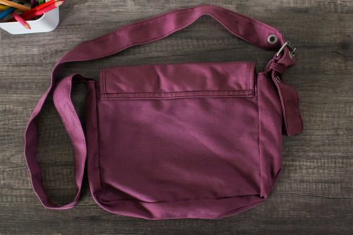 Medium Faithgirlz Grape Messenger Bag Bible Cover
