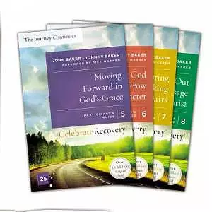 Celebrate Recovery: The Journey Continues Participant's Guide Set Volumes 5-8