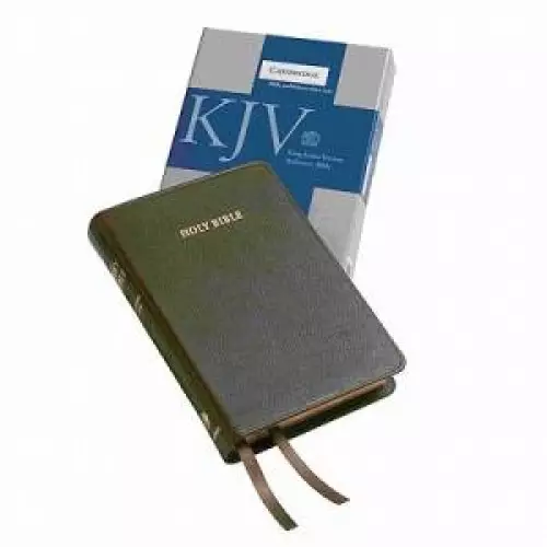 KJV Cameo Reference Edition KJ455:XR Brown Calfskin Leather