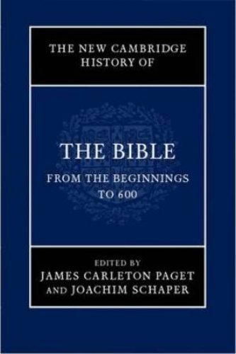The New Cambridge History of the Bible