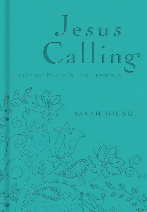 Jesus Calling  Deluxe Edition Teal Cover