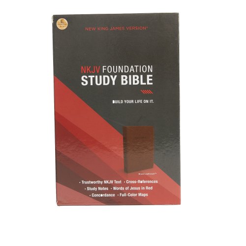 NKJV, Foundation Study Bible, Red Letter Edition: Holy Bible, New King James Version