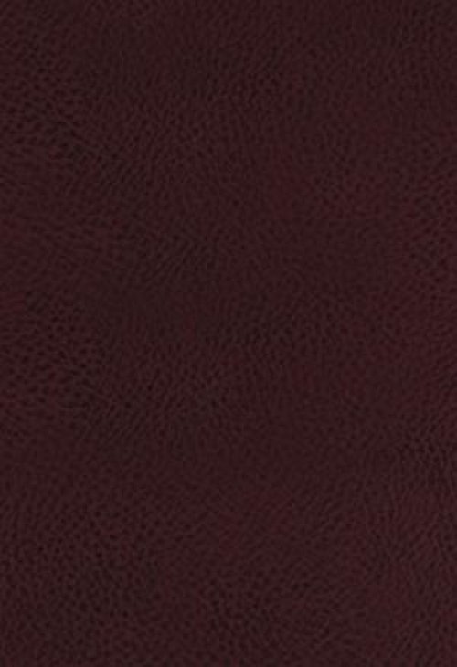 The King James Study Bible, Bonded Leather, Burgundy, Full-Color Edition