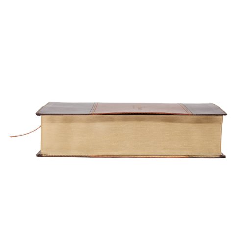 The King James Study Bible, Imitation Leather, Brown, Full-Color Edition