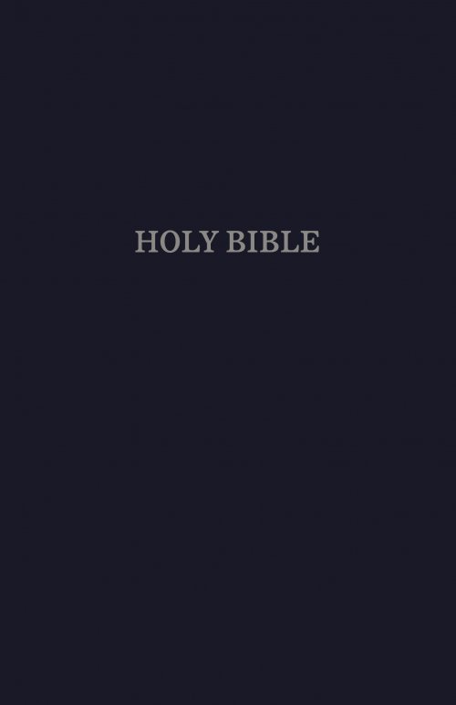 KJV, Pew Bible, Hardcover, Blue, Red Letter Edition